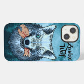 Zombie-Wolf iPhone Hülle (Rückseite (Horizontal))