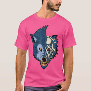 Zombie Wolf Werewolf Halloween Kostümfantasie 695 T-Shirt