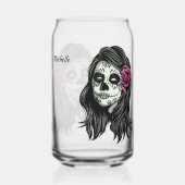 Zombie Woman individuelle Name Dosenglas (Vorderseite)