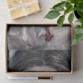 Zombie Woman Portrait Seidenpapier (Geschenk)