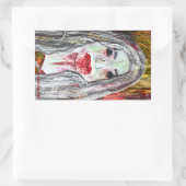 Zombie Woman Sticker (Tasche)