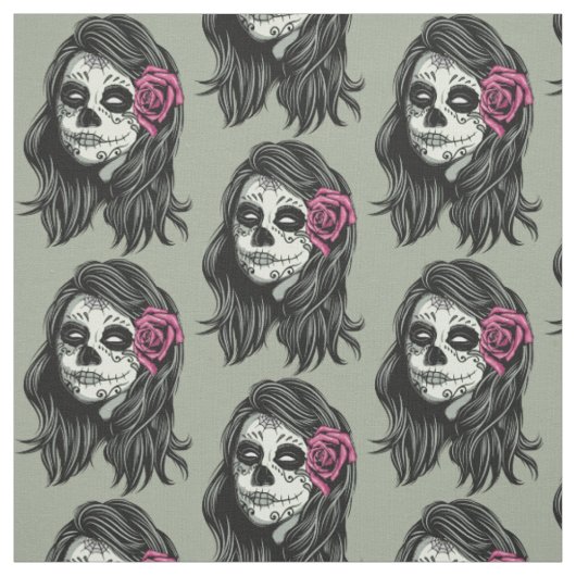 Zombie Wombie Sonderfarbstoff Stoff (Muster)