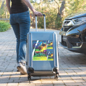 Zombie Worlds Halloween Galaxie der Horror Aufkleber (Koffer Insitu)