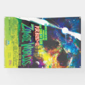 Zombie Worlds Halloween Galaxie der Horror Banner (Horizontal)