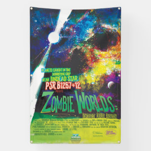 Zombie Worlds Halloween Galaxie der Horror Banner
