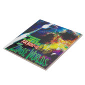 Zombie Worlds Halloween Galaxie der Horror Fliese (Seite)