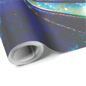 Zombie Worlds Halloween Galaxie der Horror Geschenkpapier (Rolleneckpunkt)