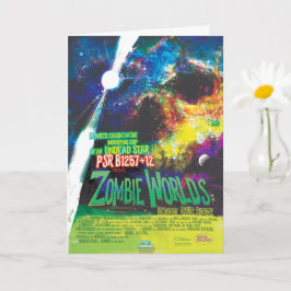Zombie Worlds Halloween Galaxie der Horror Karte