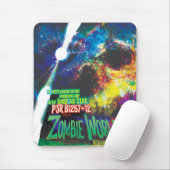 Zombie Worlds Halloween Galaxie der Horror Mousepad (Mit Mouse)