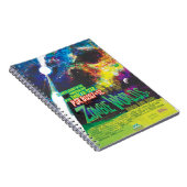 Zombie Worlds Halloween Galaxie der Horror Notizblock (Rechte Seite)