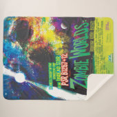 Zombie Worlds Halloween Galaxie der Horror Sherpadecke (Vorderseite (Horizontal))