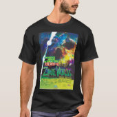Zombie Worlds Halloween Galaxie der Horror T-Shirt (Vorderseite)