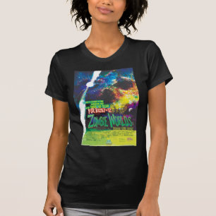 Zombie Worlds Halloween Galaxie der Horror T-Shirt