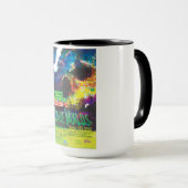 Zombie Worlds Halloween Galaxie der Horror Tasse (VorderseiteRechts)