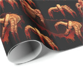 Zombie Wrapping Paper Gory Zombie Geschenkpapier (Rolleneckpunkt)