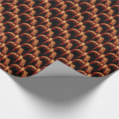 Zombie Wrapping Paper Gory Zombie Geschenkpapier (Ecke)