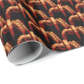 Zombie Wrapping Paper Gory Zombie Geschenkpapier (Rolleneckpunkt)