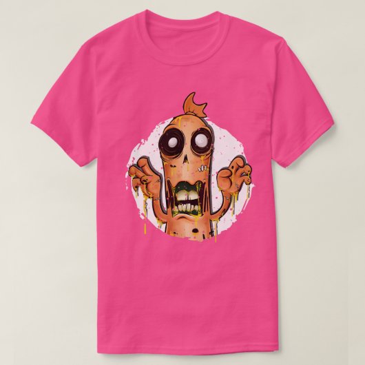 Zombie-Wurst T-Shirt (Design vorne)
