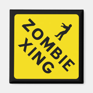 Zombie Xing Magnet