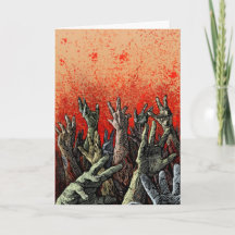 Zombie Xmas Card