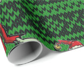 zombie xmas santa geschenkpapier (Rolleneckpunkt)