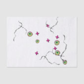 Zombie XOXO Delictly Ghoulish Funky Fun Seidenpapier (Vorderseite)