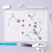 Zombie XOXO Delictly Ghoulish Funky Fun Seidenpapier (Handwerk)