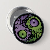 Zombie Yin-Yang Button (Vorne & Hinten)