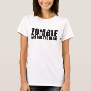 Zombie-Ziel für den Kopf T-Shirt