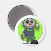 Zombie Zombie Magnet (Vorderseite/Rückseite)