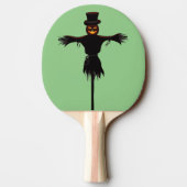 Zombie Zone: Halloween Ping Pong Paddle Tischtennis Schläger (Rückseite)