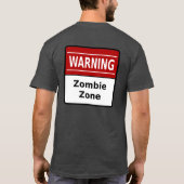 Zombie Zone Shirt (Rückdruck) (Rückseite)