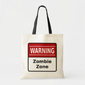 Zombie Zone Tote Bag Tragetasche (Vorne)