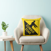 Zombie-Zone, Warnzeichen Kissen (Stuhl )