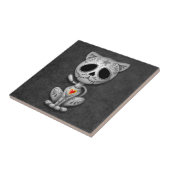 Zombie-Zuckerkätzchen, dunkel Fliese (Seite)