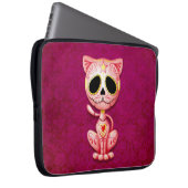 Zombie-Zuckerkätzchen, rosa Laptopschutzhülle (Vorne Rechts)