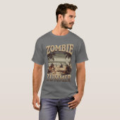 Zombie Zummer Beach Vibes mit Untot Friends Fami T-Shirt (Vorne ganz)