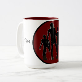 Zombie Zweifarbige Tasse