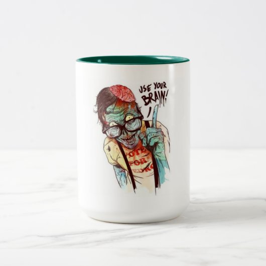 ZOMBIE ZWEIFARBIGE TASSE (Mittel)