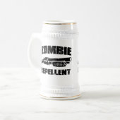 Zombieabwehrmittel - die Schrotflinte Bierglas (Vorderseite Links)