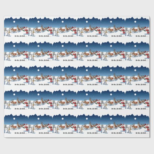 Zombieangriff Sankt-Geschenk-Verpackung Geschenkpapier (Flach)