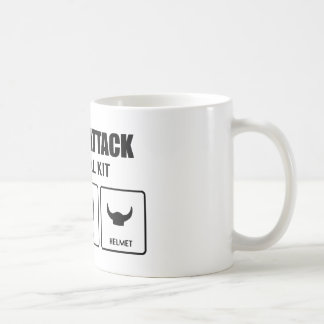 Zombieangriffs-Überlebensausrüstung Kaffeetasse