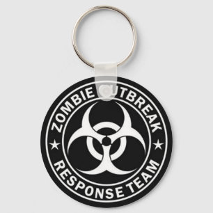 Zombieausbruchwarteteam Schlüsselanhänger