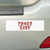Zombiebaby Autoaufkleber (Auf Auto)