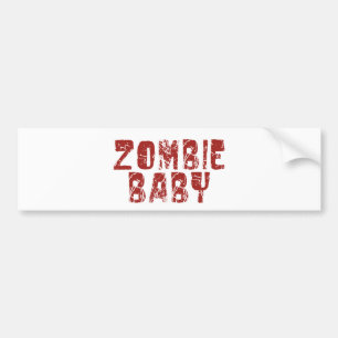 Zombiebaby Autoaufkleber