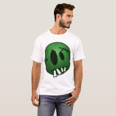 ZOMBIECON GESICHT - GRÜN T-Shirt (Vorne ganz)