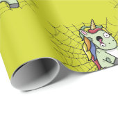 Zombiecorn Zombie Unicorn Halloween-Geschenk Geschenkpapier (Rolleneckpunkt)