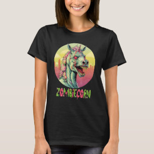 Zombiecorn Zombie Unicorn I Liebe Brainbows Punk H T-Shirt