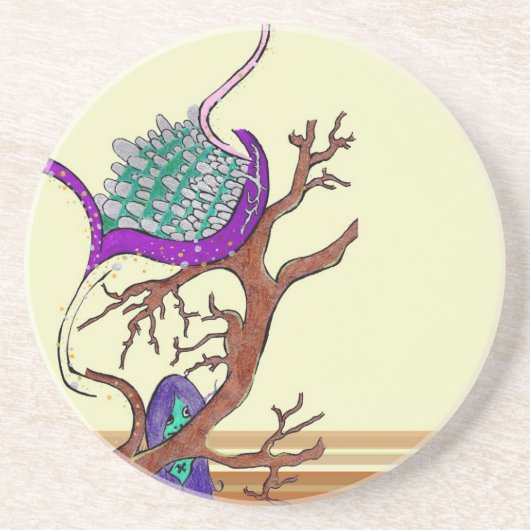 Zombiedream Getränkeuntersetzer (Vorne)