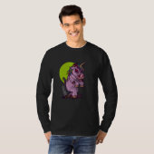 Zombieeinhorn T-Shirt (Vorne ganz)